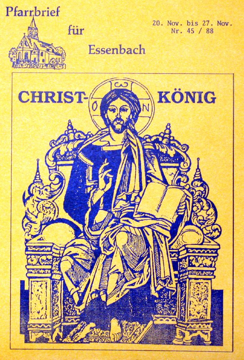 Nr. 45 /1988 Jahrgang 15 vom 20. Nov bis 27. Nov