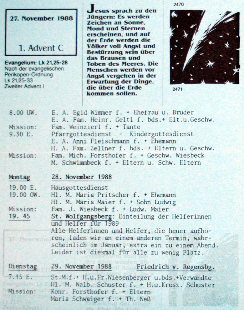 Nr. 46 /1988 Jahrgang 15 vom 27. Nov bis 04. Dez