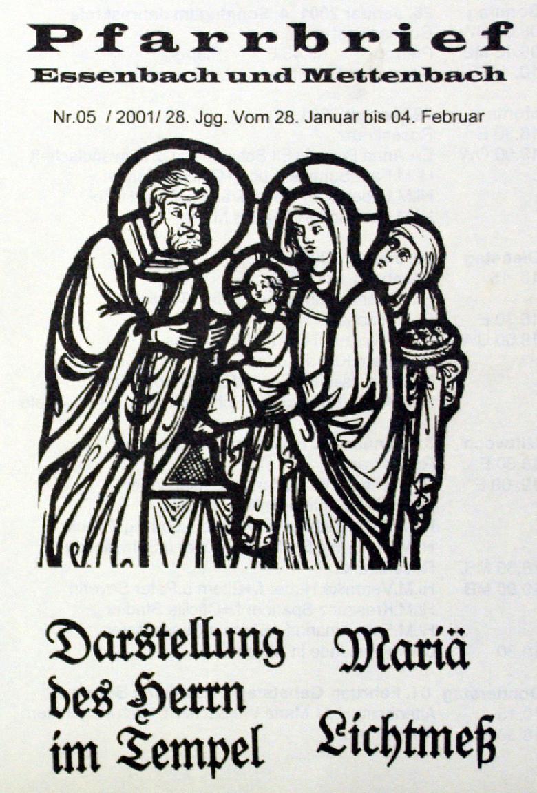 Nr. 5 /2001 Jahrgang 28 vom 28. Jan bis 04. Feb