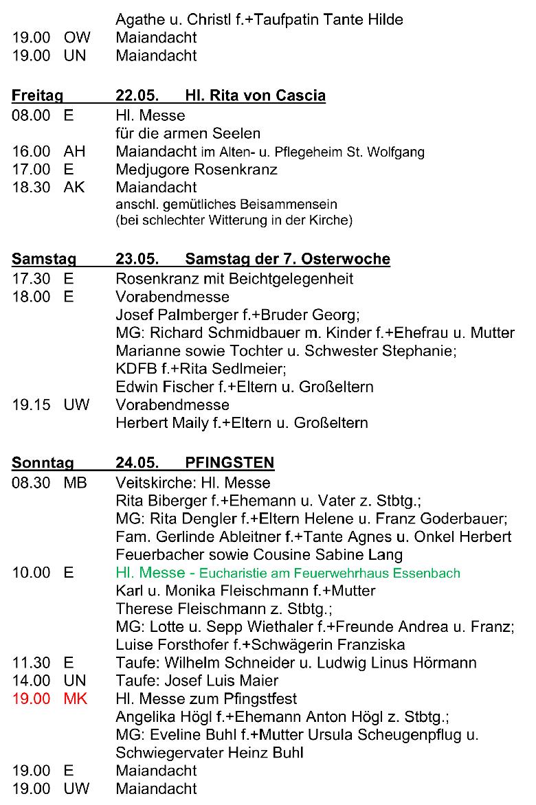 Nr. 21 /2026 Jahrgang 53 vom 17. Mai bis 14. Jun