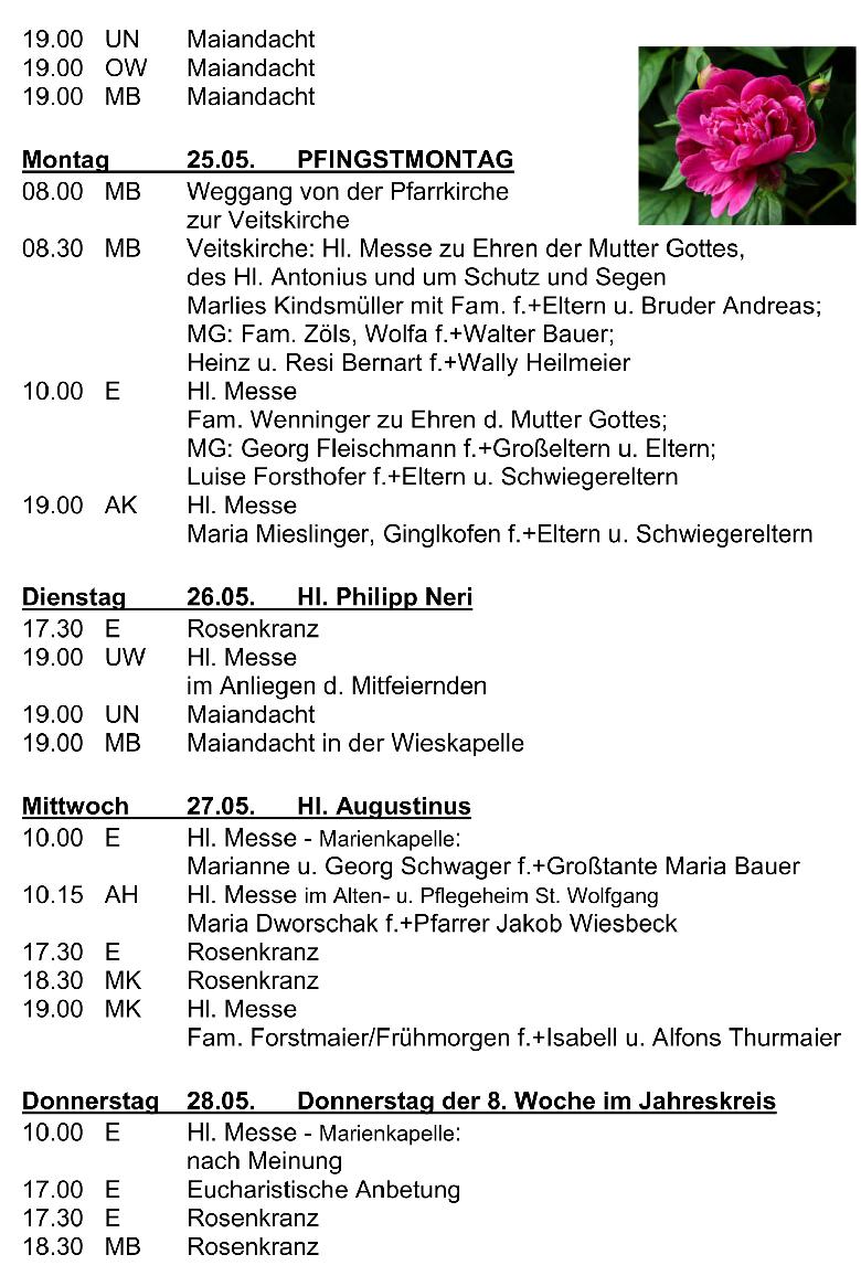Nr. 21 /2026 Jahrgang 53 vom 17. Mai bis 14. Jun