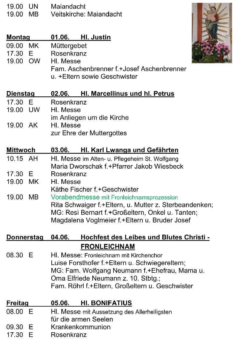 Nr. 21 /2026 Jahrgang 53 vom 17. Mai bis 14. Jun