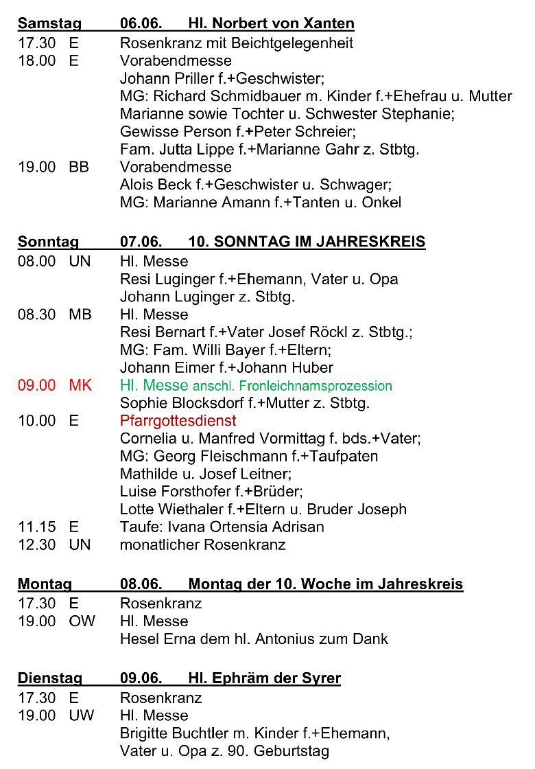 Nr. 21 /2026 Jahrgang 53 vom 17. Mai bis 14. Jun