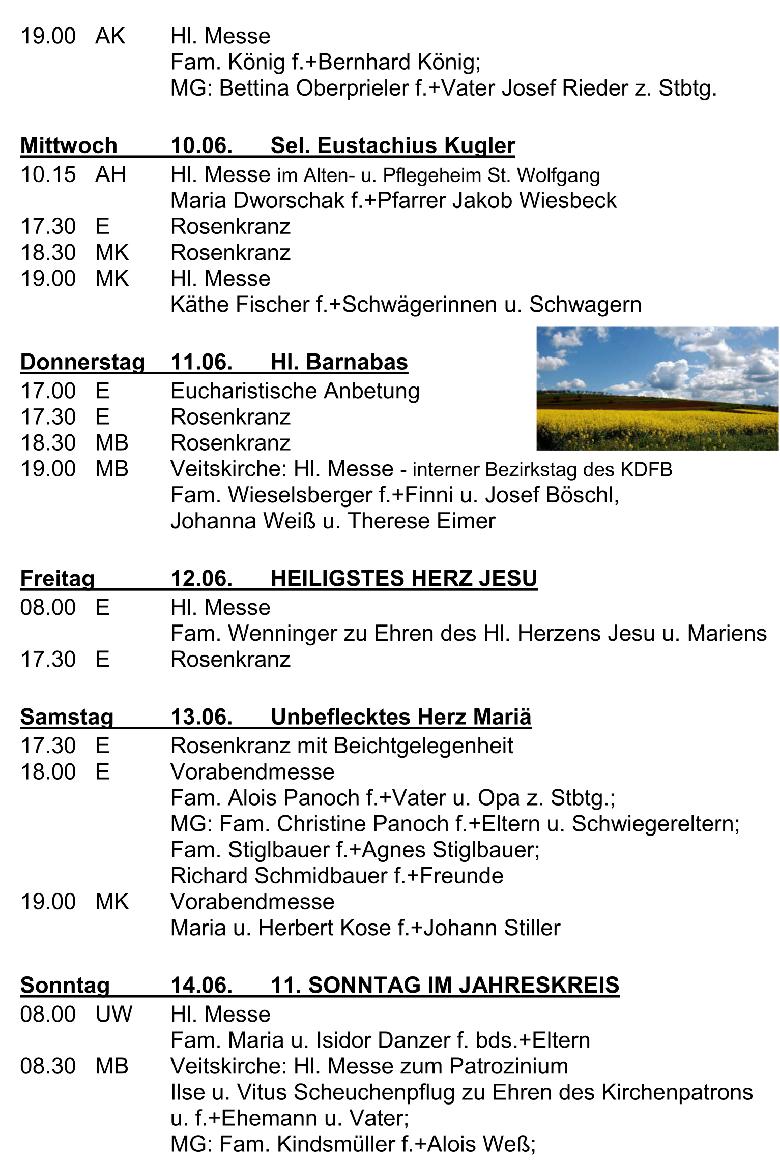Nr. 21 /2026 Jahrgang 53 vom 17. Mai bis 14. Jun